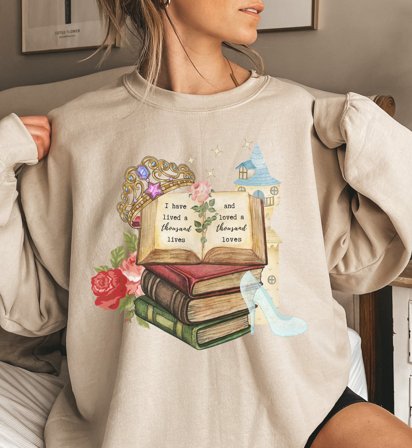 Reading Quote Sweatshirt