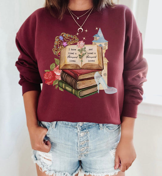 Reading Quote Sweatshirt