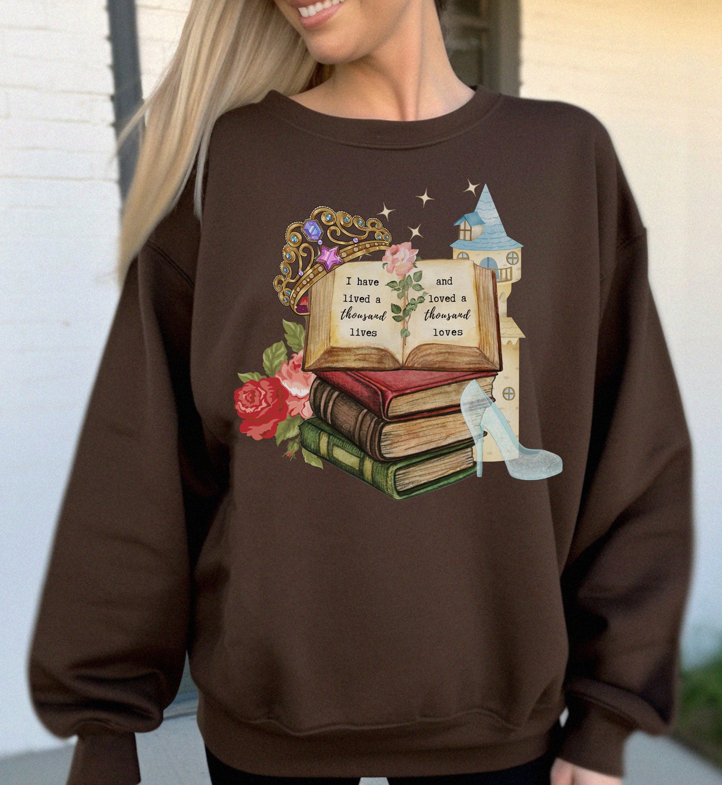 Reading Quote Sweatshirt