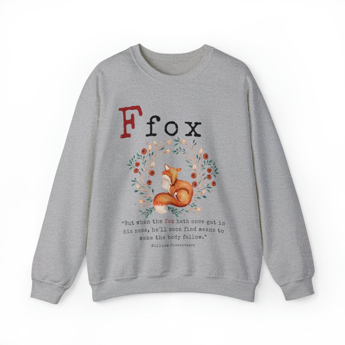 Shakespeare Fox Sweatshirt