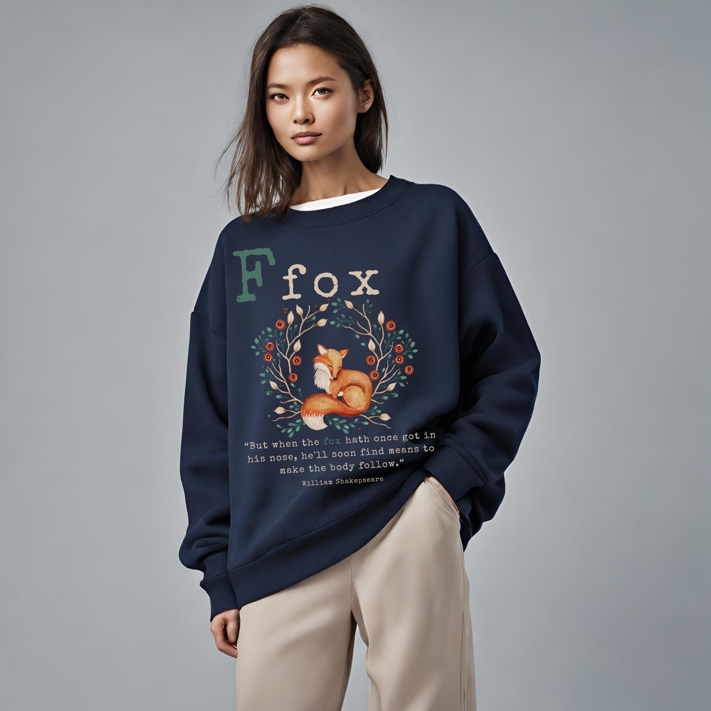 Shakespeare Fox Sweatshirt