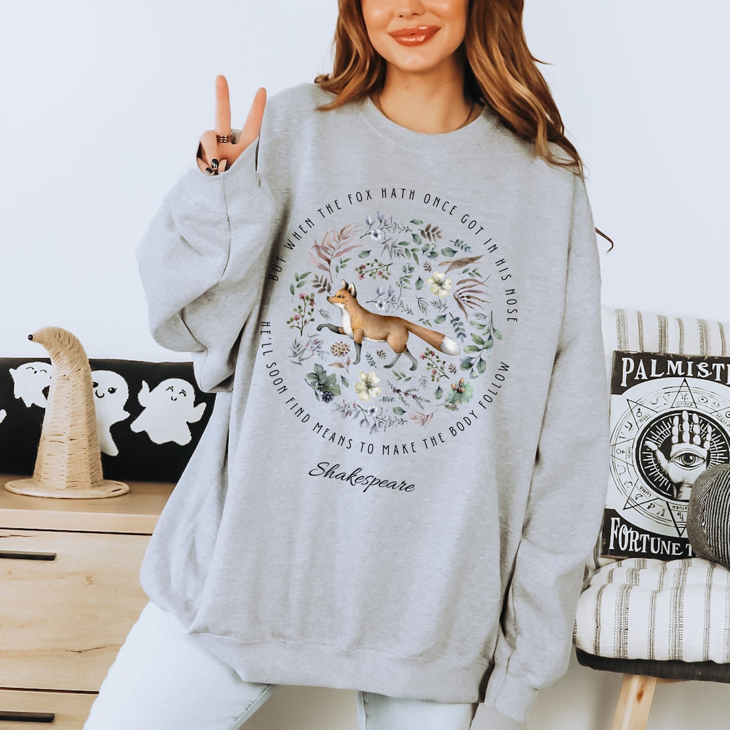 Shakespeare Fox Sweatshirt