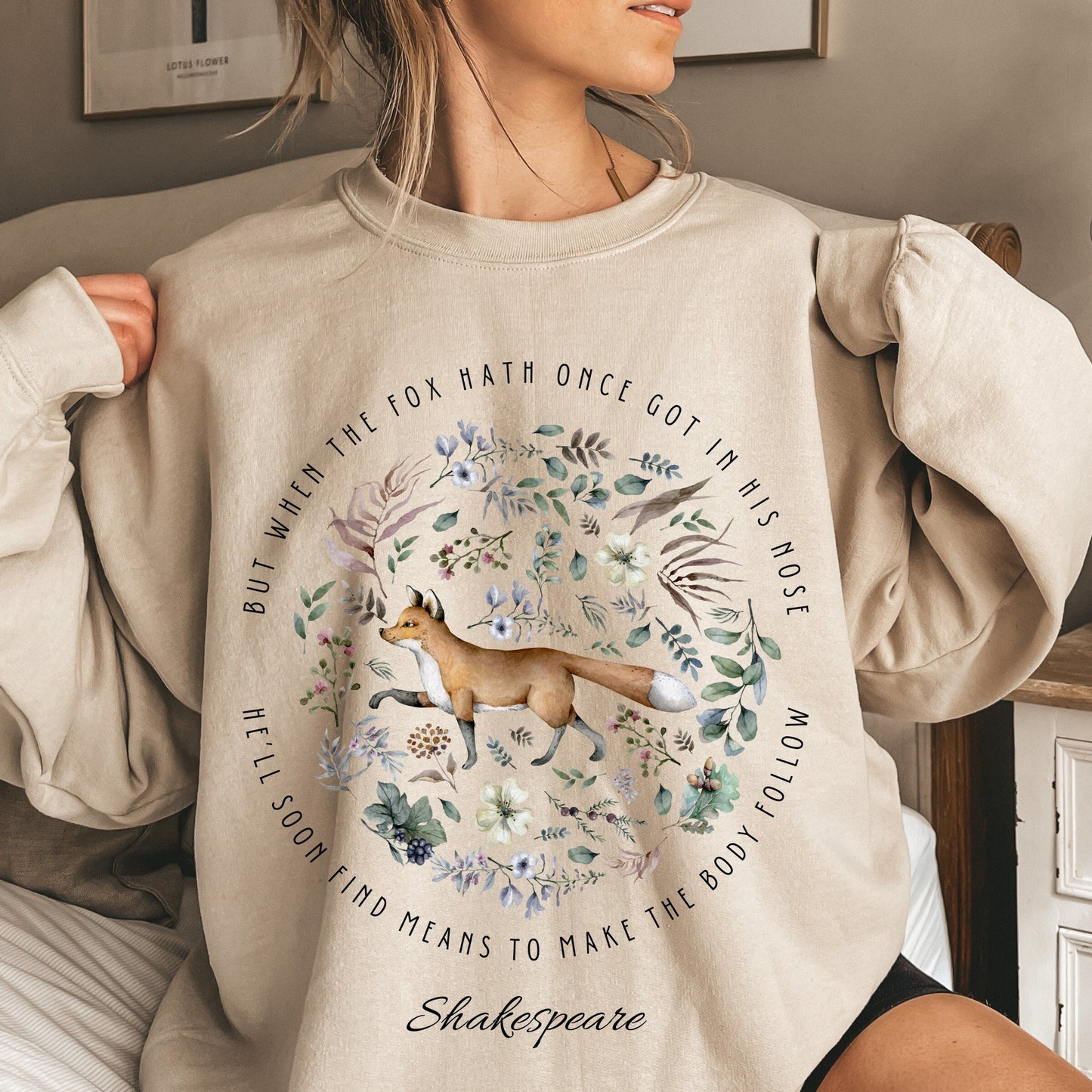 Shakespeare Fox Sweatshirt