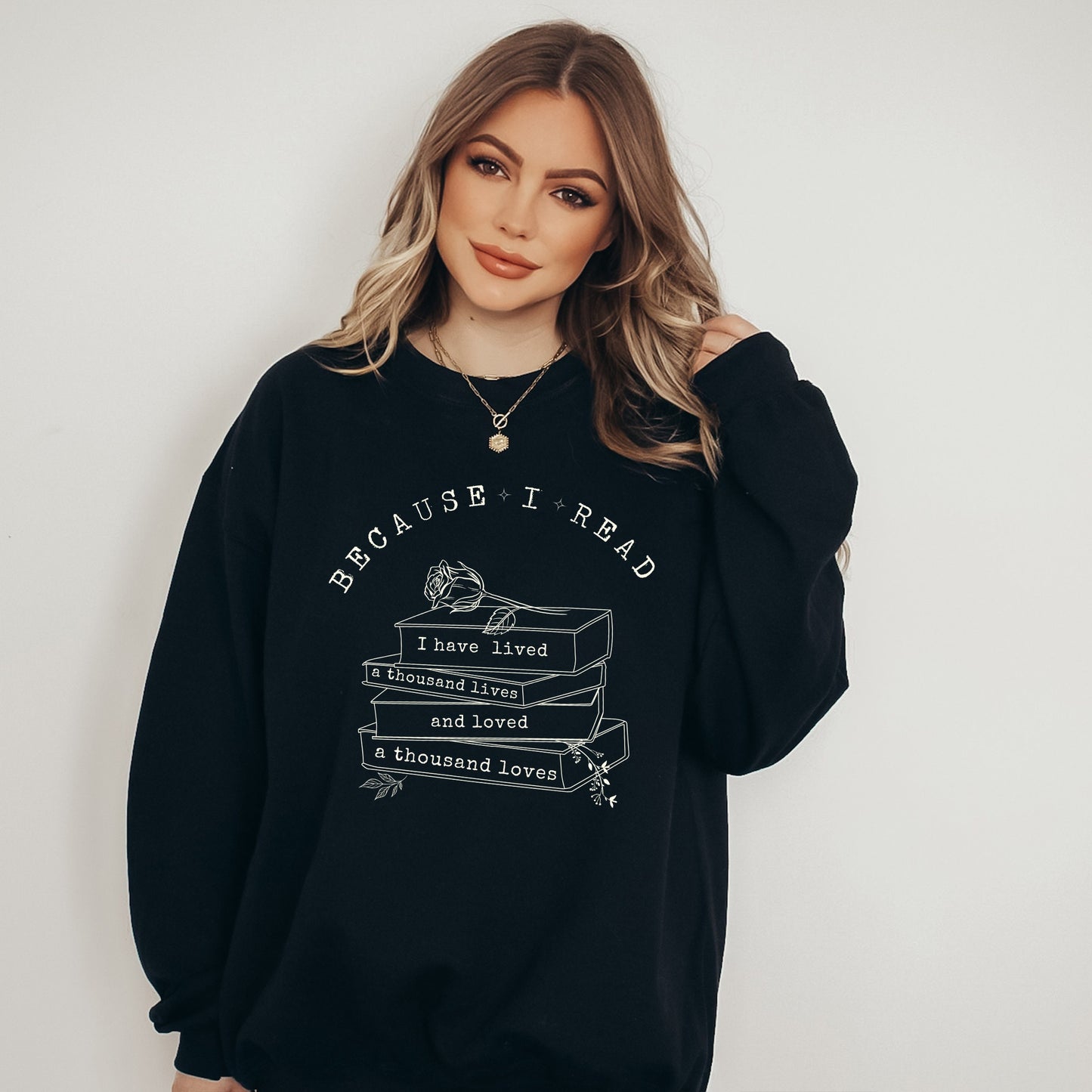 Reading Quote Sweatshirt