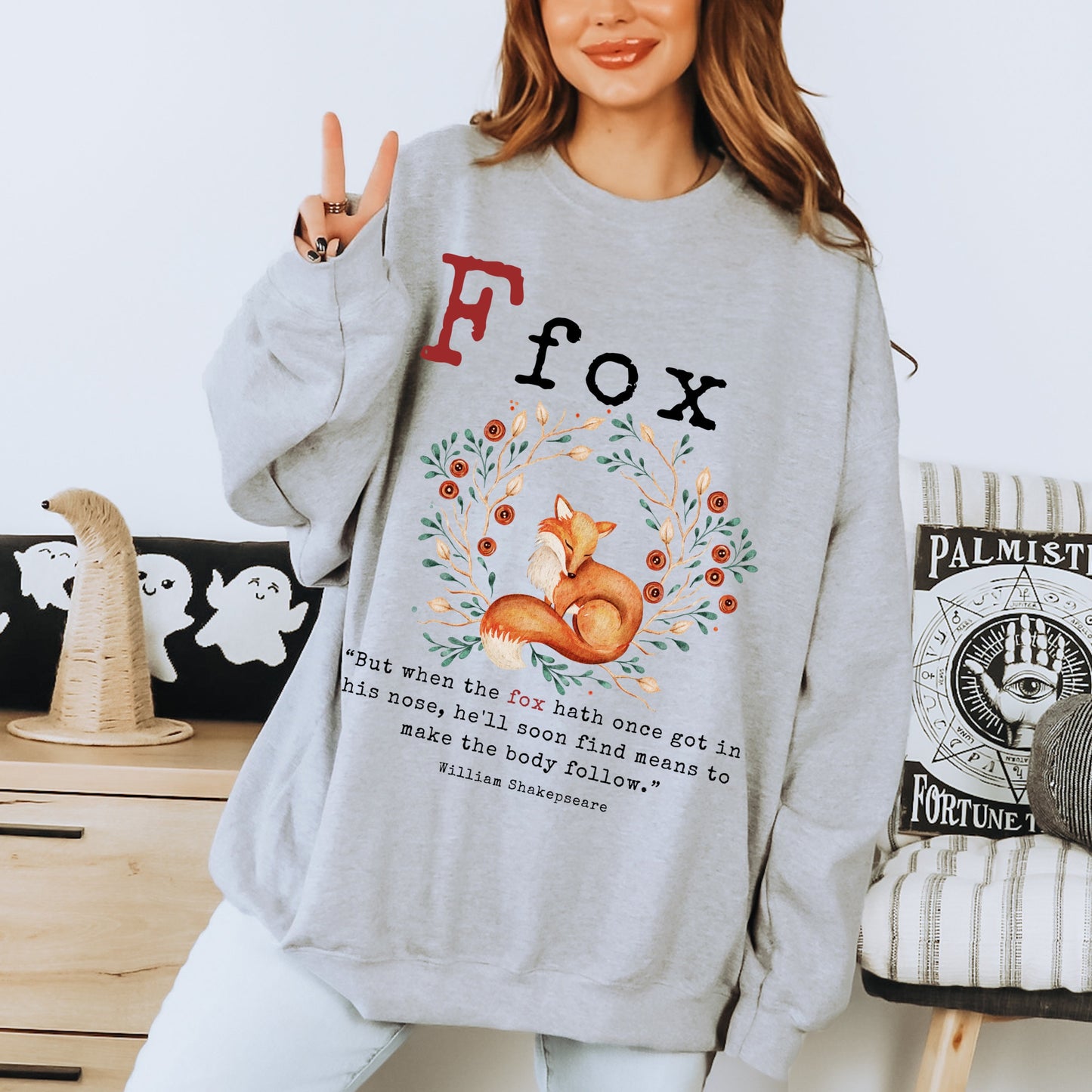 Shakespeare Fox Sweatshirt