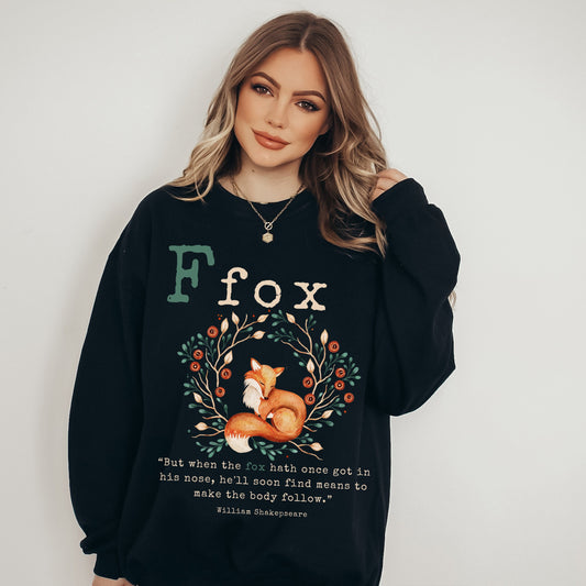 Shakespeare Fox Sweatshirt