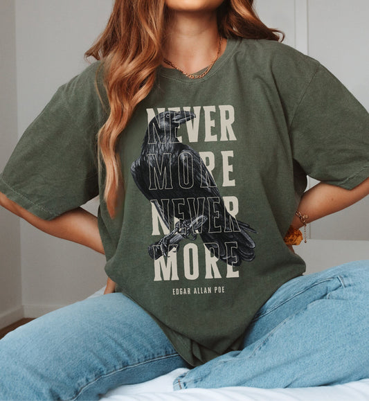 Edgar Allan Poe Nevermore Shirt