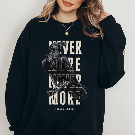 Edgar Allan Poe Nevermore Sweatshirt