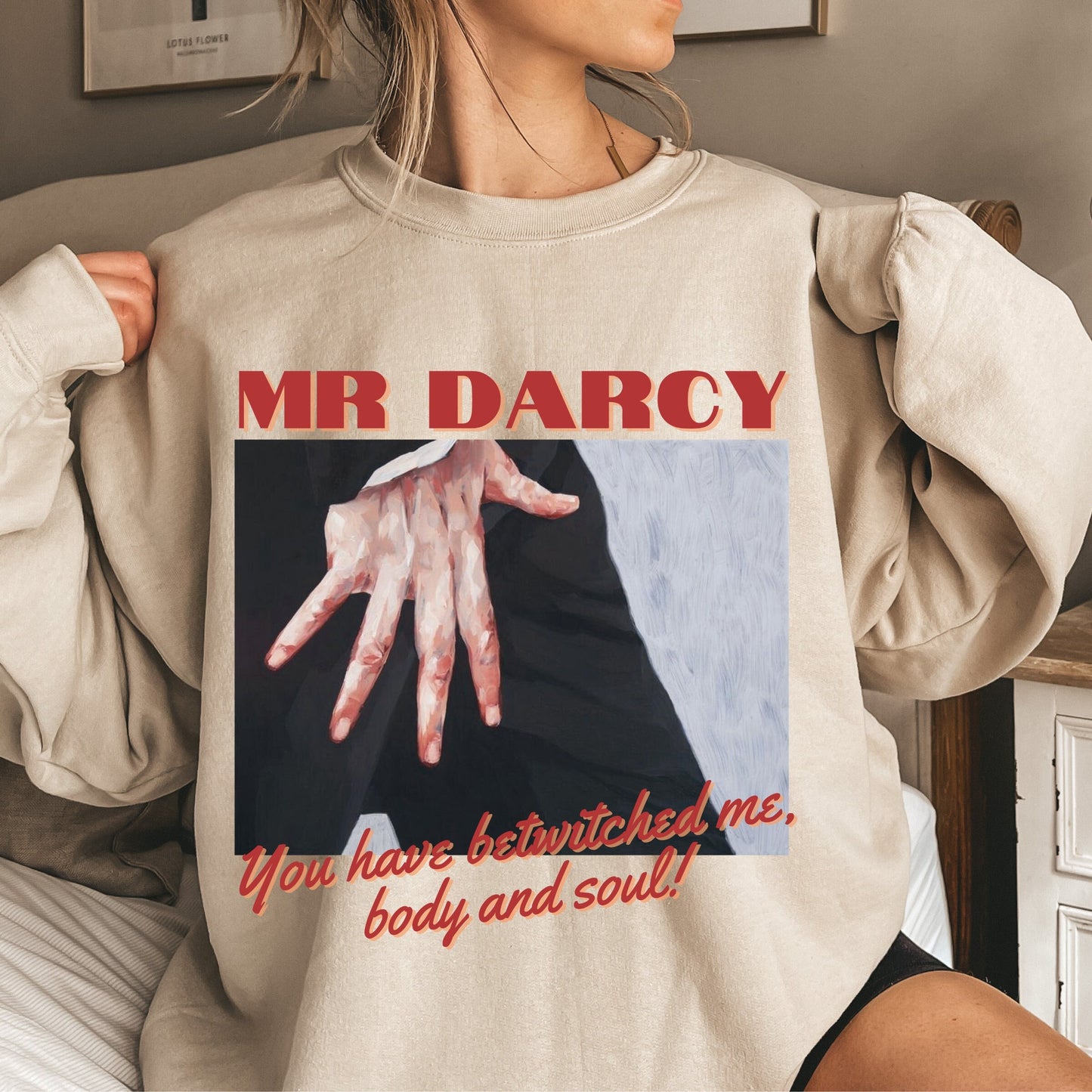 Mr Darcy Retro Sweatshirt