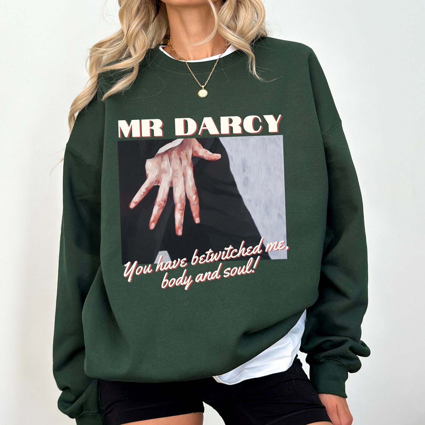 Mr Darcy Retro Sweatshirt