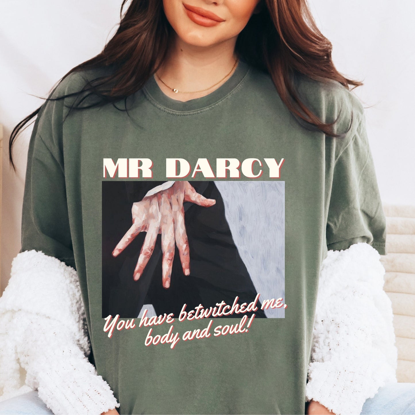 Mr Darcy Retro Quote Shirt