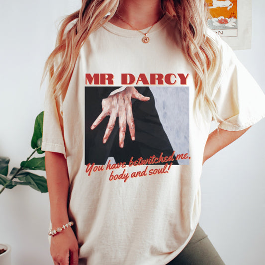 Mr Darcy Retro Quote Shirt