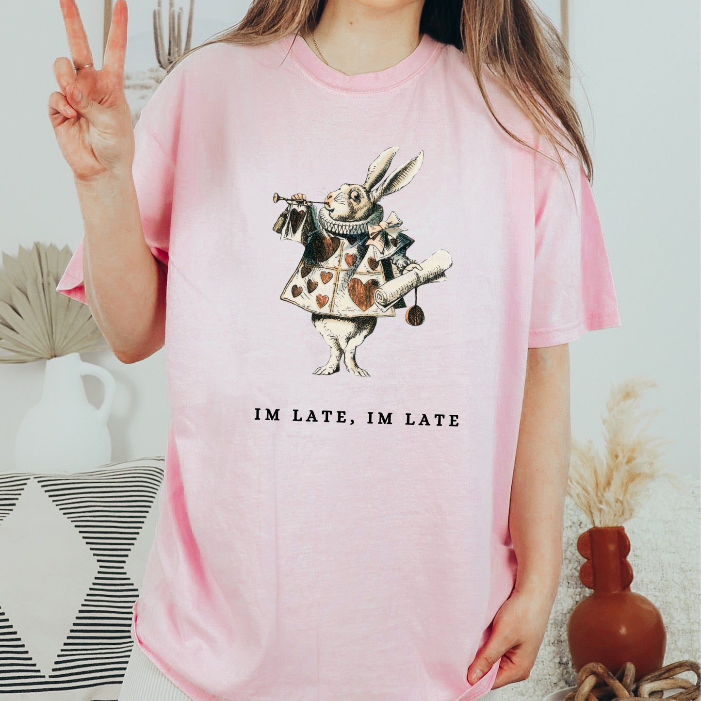 I'm Late Alice In Wonderland Shirt