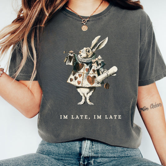 I'm Late Alice In Wonderland Shirt