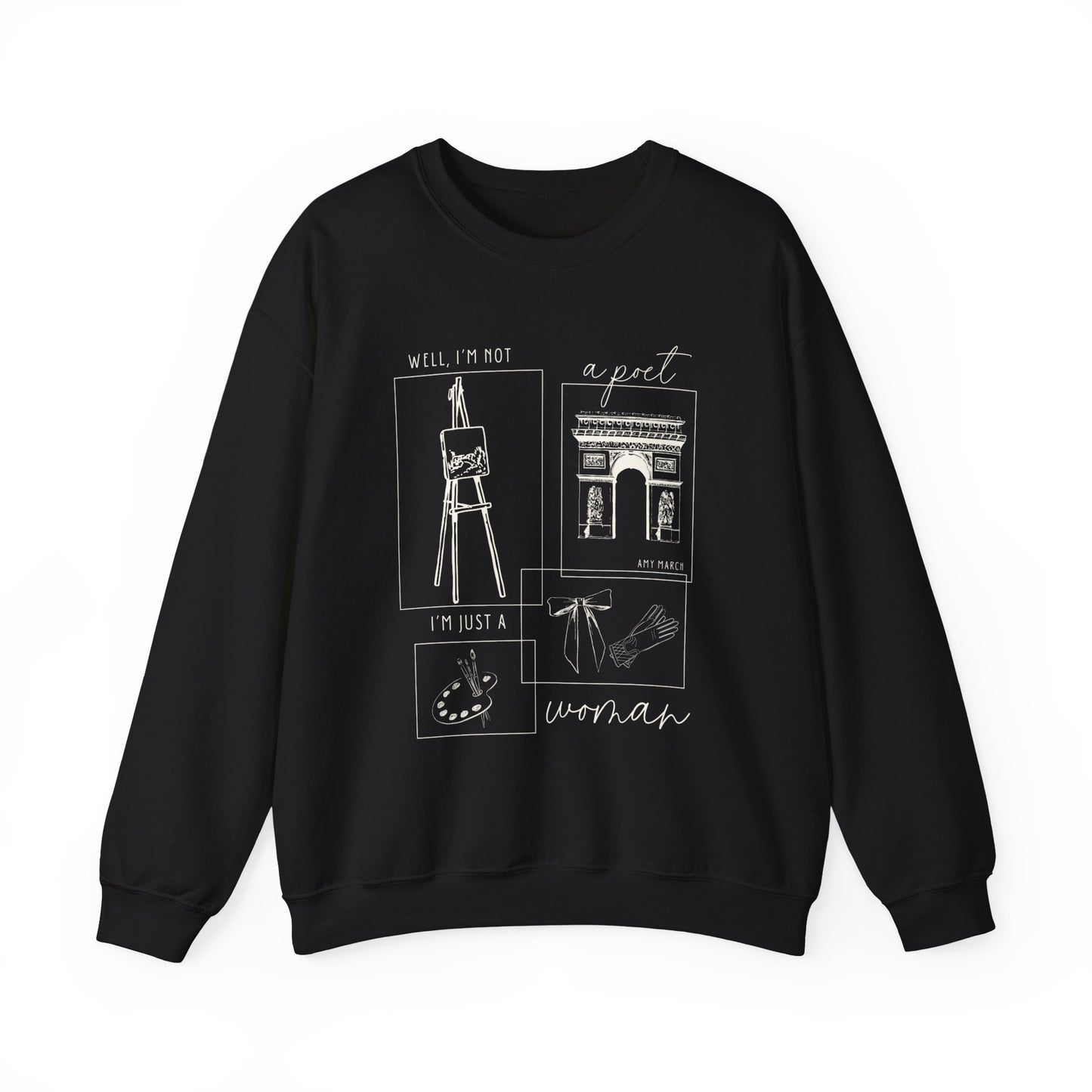 Amy March Not A Poet Sweatshirt