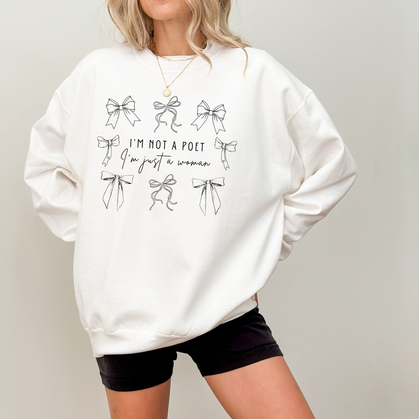 Amy March Coquette Bow Sweatshirt