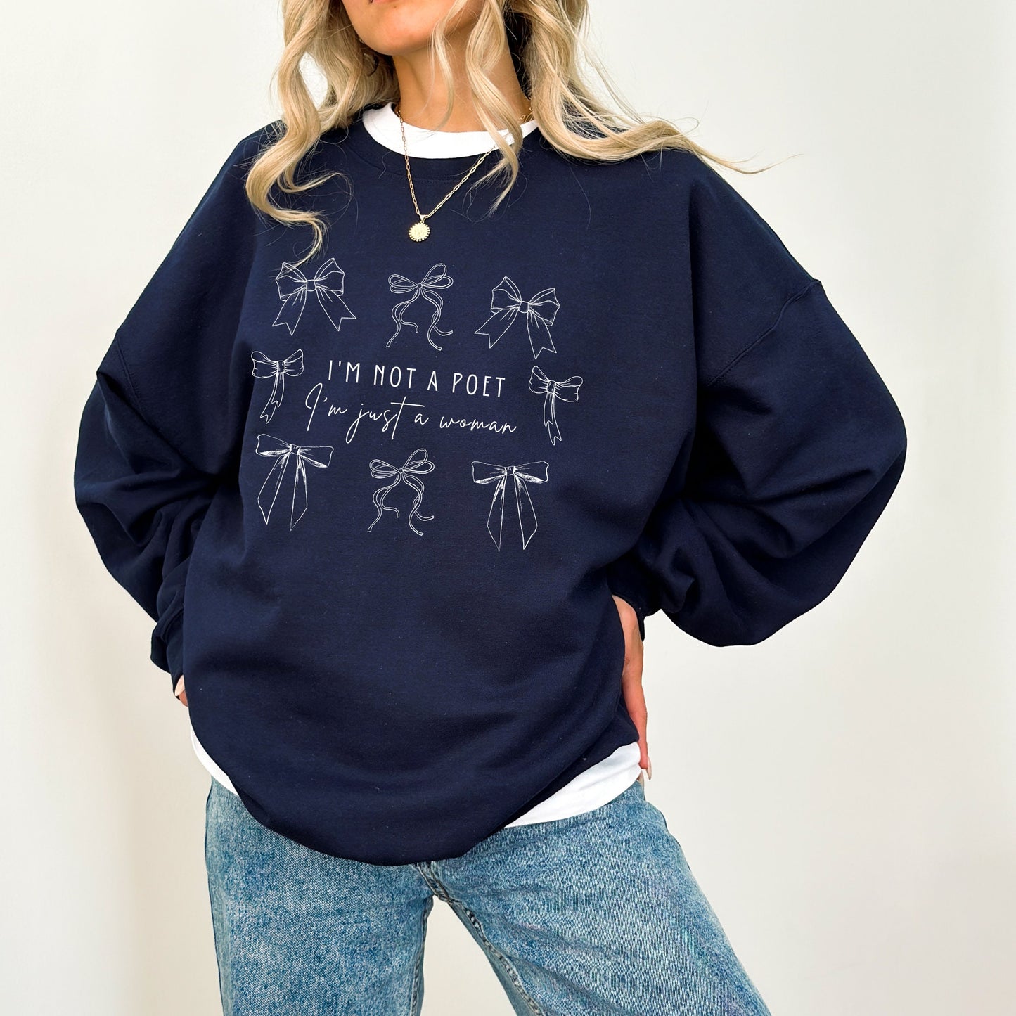 Amy March Coquette Bow Sweatshirt