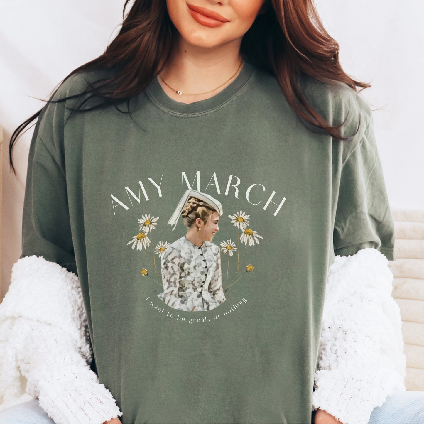 Amy March Great or Nothing Shirt