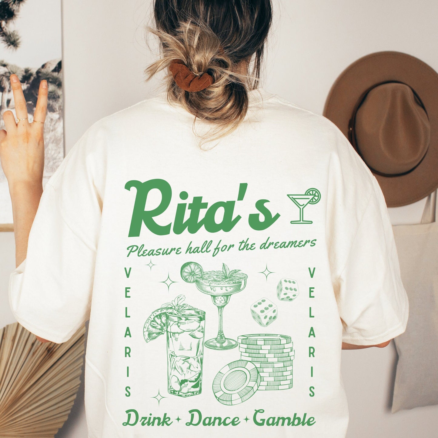 Rita's Bar Back Print