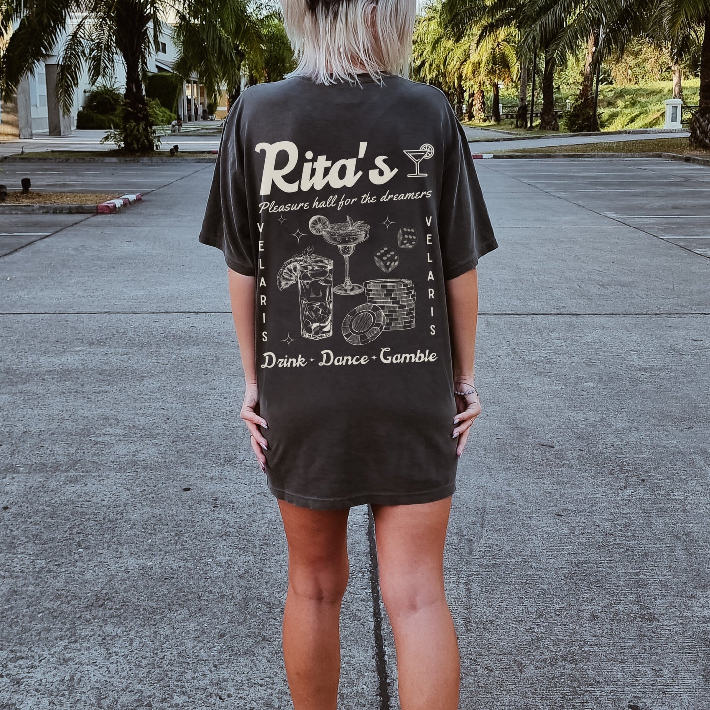 Rita's Bar Back Print