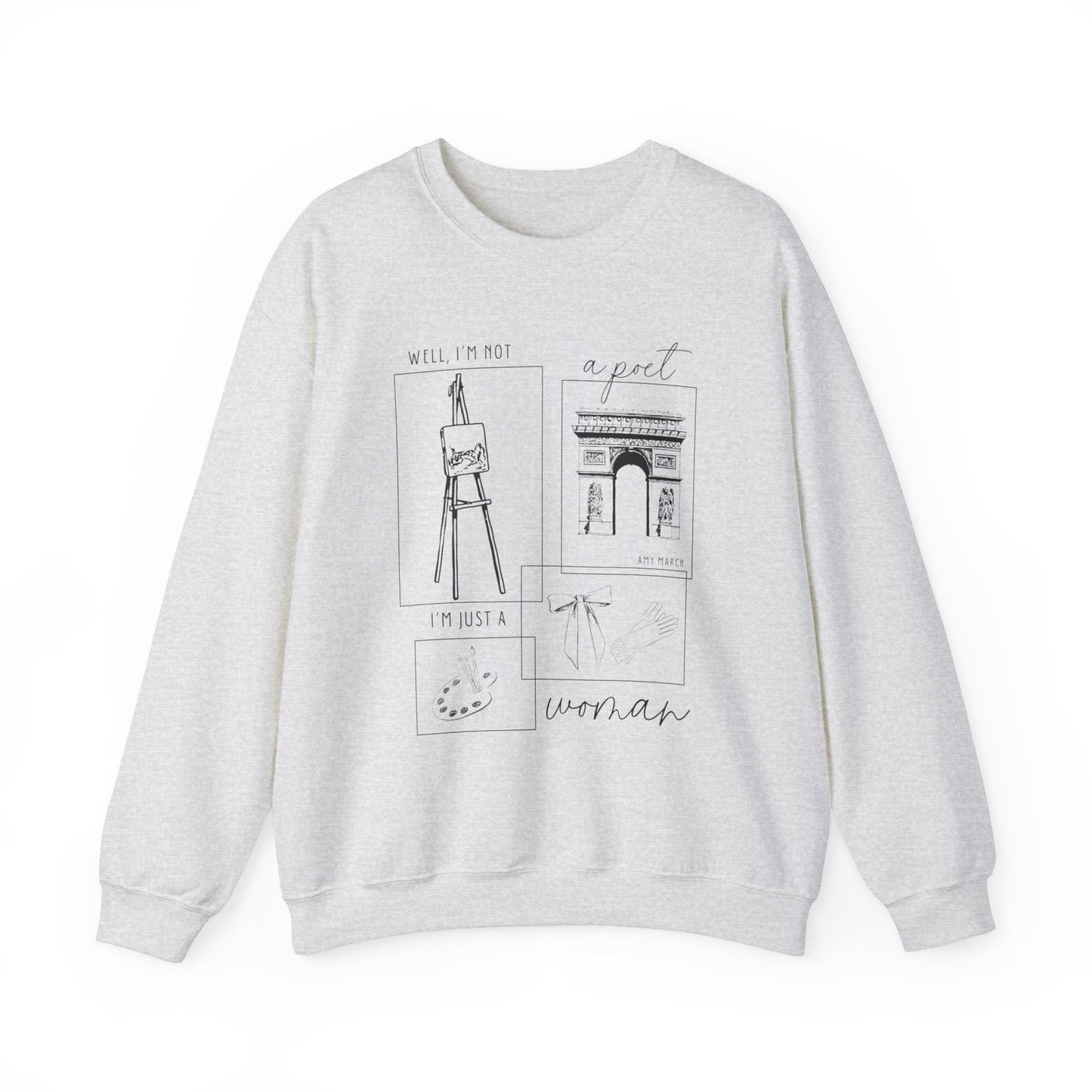 Amy March Not A Poet Sweatshirt