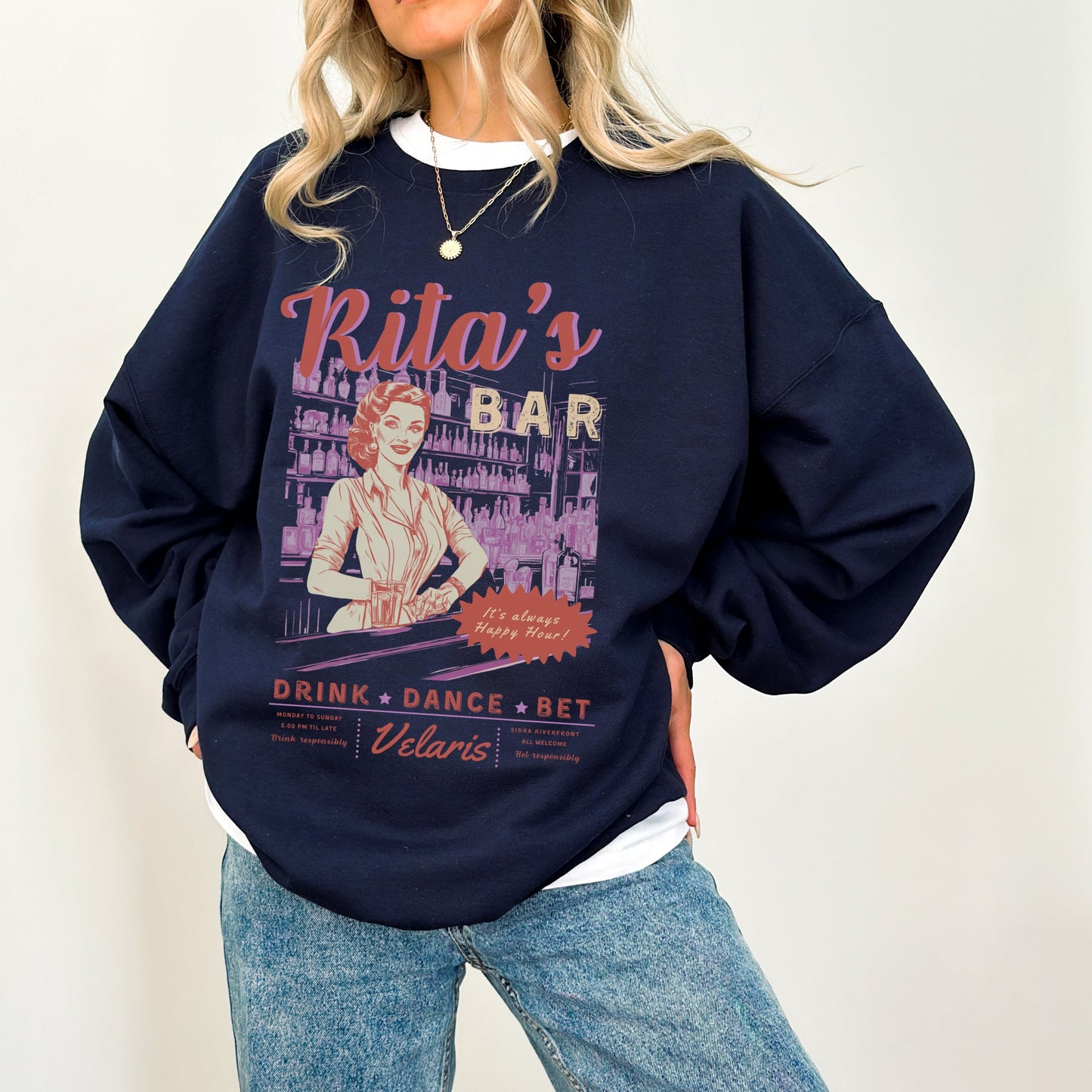 Ritas Bar Retro Sweatshirt