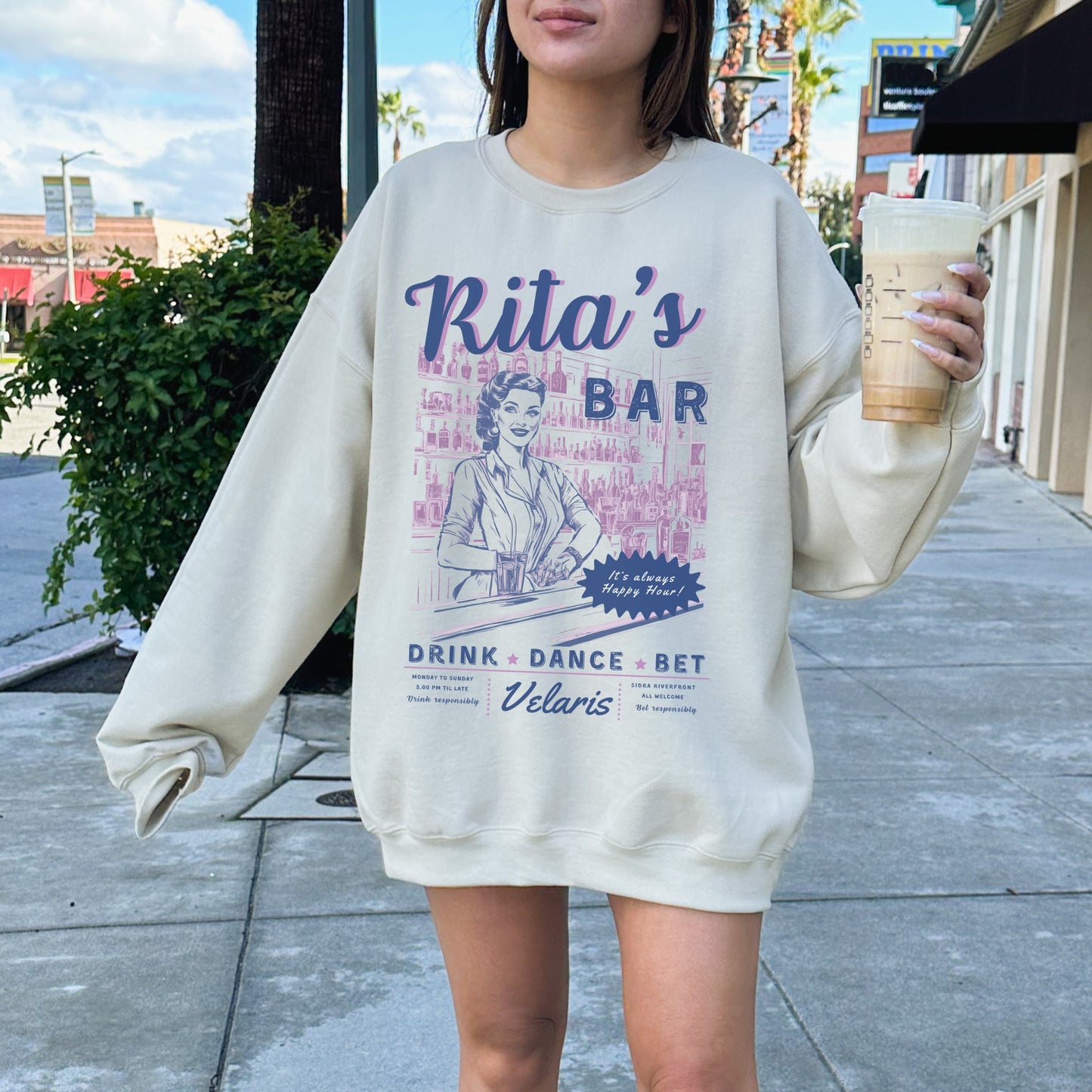 Ritas Bar Retro Sweatshirt