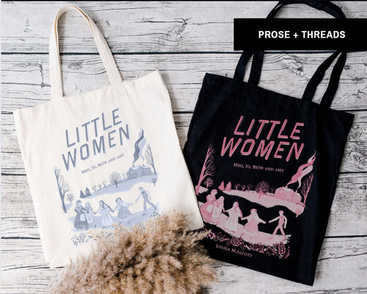 Vintage Little Women Tote Bag