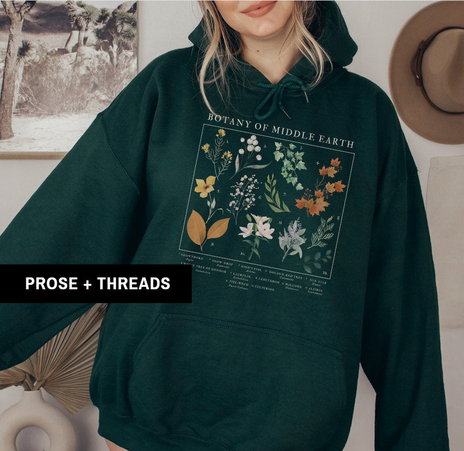 Middle Earth Botany hoodie