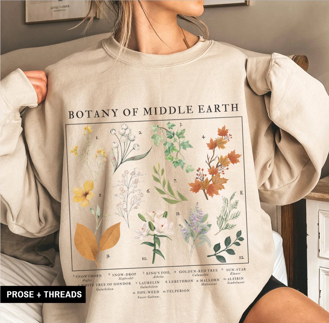 Middle Earth Botany Sweatshirt