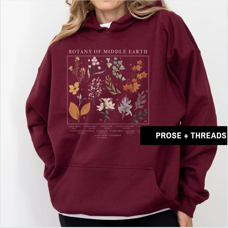 Middle Earth Botany hoodie