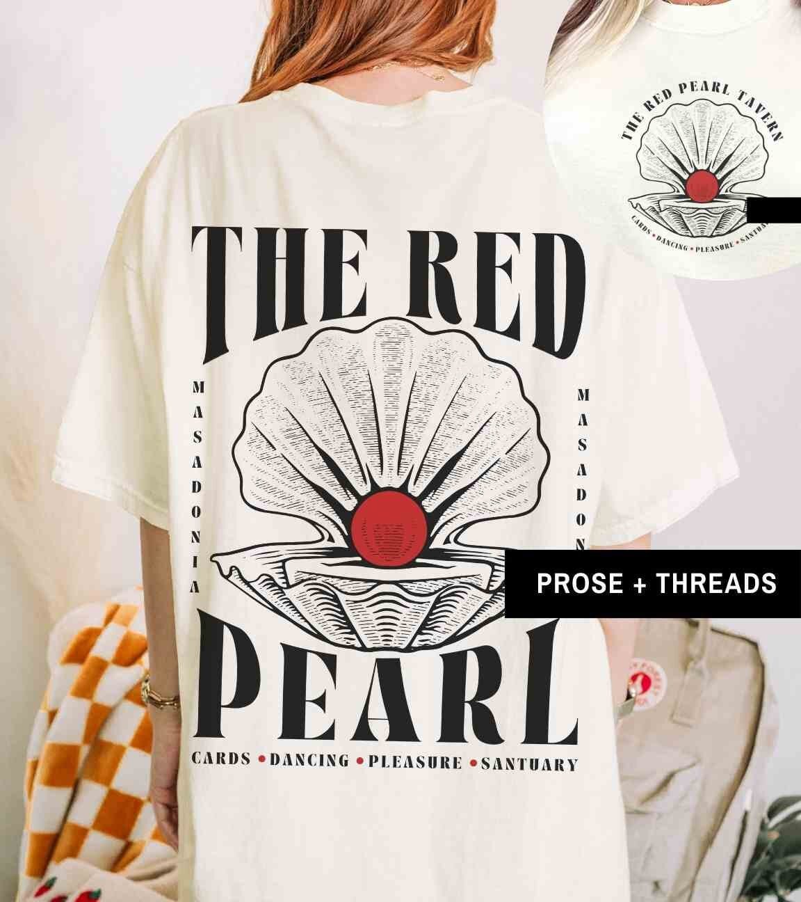 Red Pearl Tavern Front & Back Design Shirt